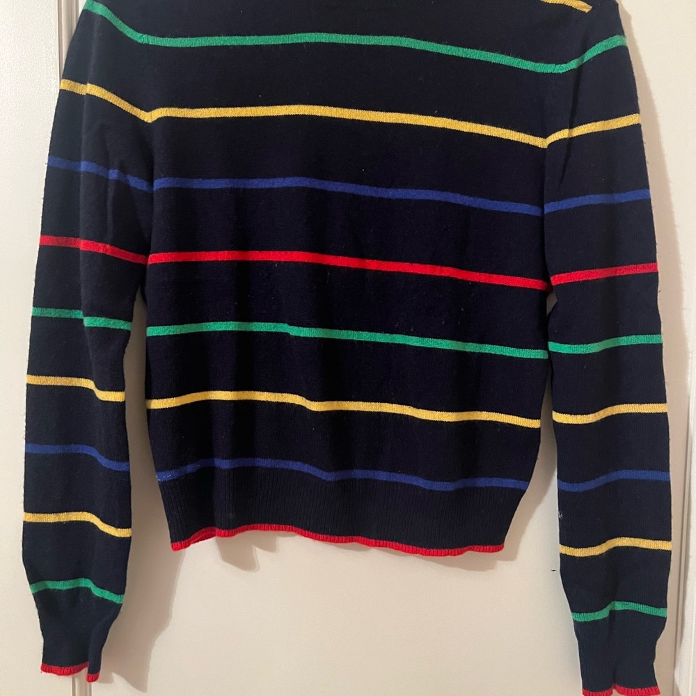 Striped Multicolor Women's cashmere Sweater